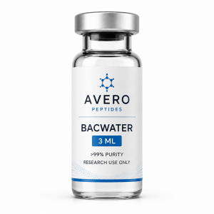 Avero BAC Water 3 ML — Bacteriostatic Water for Research